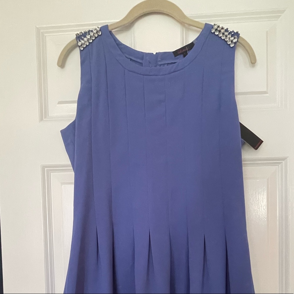 Lulumari Periwinkle Dress- NWT (size large)